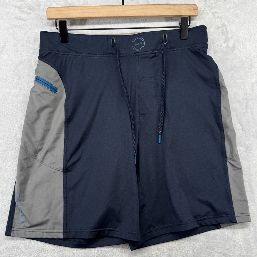 Hylete Shorts Performance‎ Above Knee Stretch Pockets Men's Size M